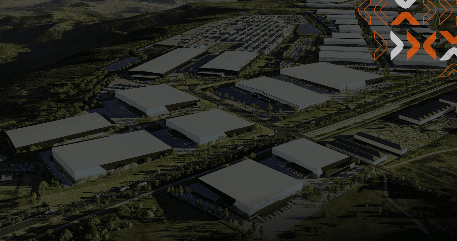 Insimbi Ridge aerial view