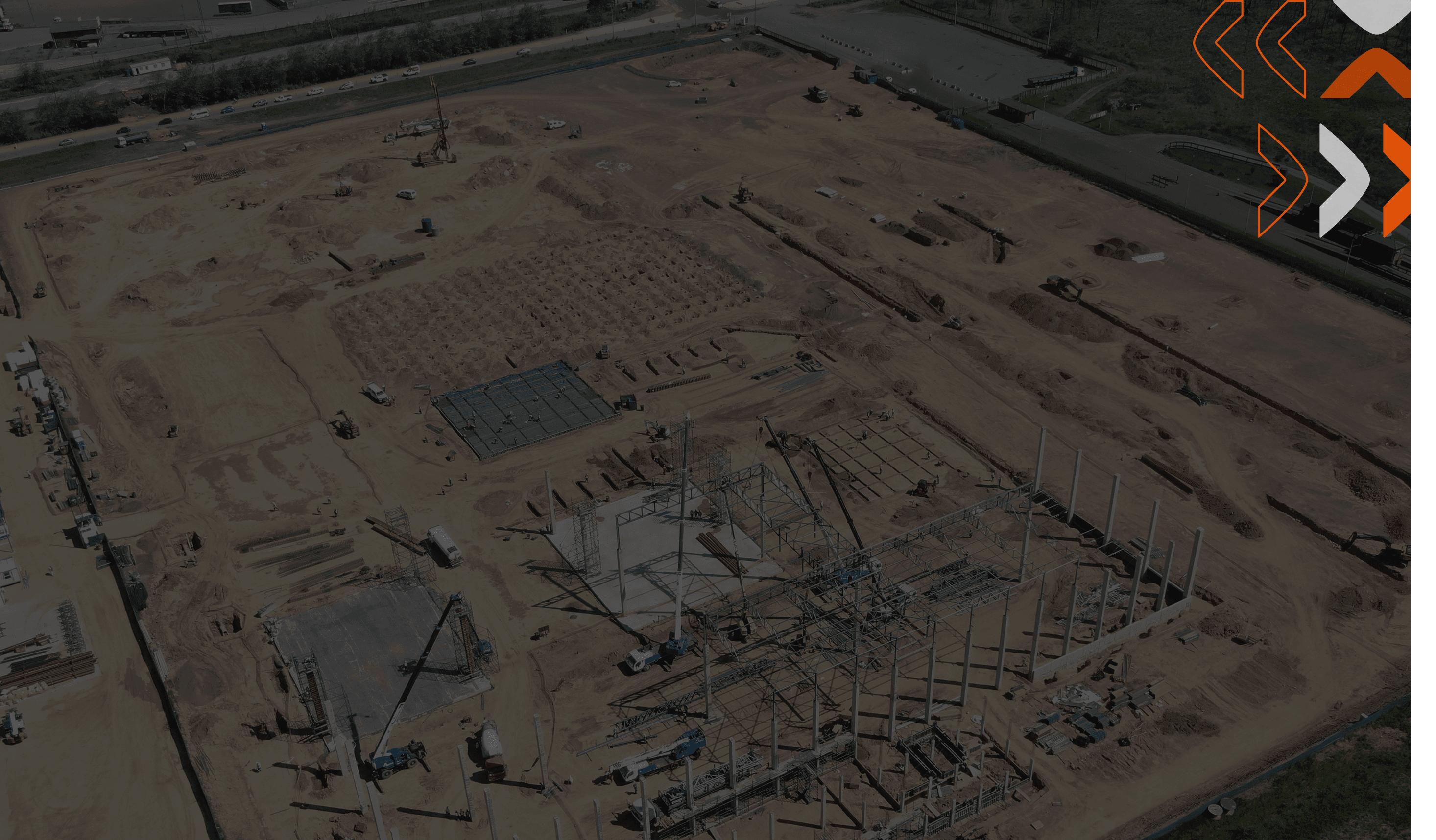 Insimbi Ridge aerial view